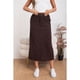 thumbnail image 1 of Falda Larga Mujer Cotelé Full Elasticada Moda 0122, 1 of 4