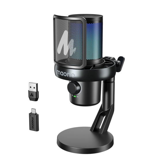 Micrófono Inalambrico Condensador Maono DM40 Pro USB C