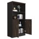 thumbnail image 3 of Living Combo Biblioteca 2 Puertas Home Office Negro - Coñac, 3 of 14