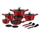 thumbnail image 1 of Bateria De Cocina 15 Pzs Metallic Burgubdy Edition Antiadherente, 1 of 5