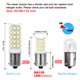 thumbnail image 3 of Bombilla LED Ziomitus 12 V BA15S 6000 K, luz blanca diurna, paquete de 5, 3 of 7