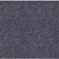 Genérico - Alfombra Autoadhesiva Piso 60X60 Cm 10 Unidades Gris Oscuro
