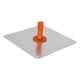thumbnail image 4 of Espátula De Aluminio Para Yeso Con Mango Suave Para Mortero, Cemento Y Suministros Industriales (30,2 X 12 Cm), 4 of 5