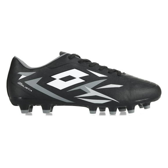 ZAPATILLAS FÚTBOL LOTTO SOLISTA FG NEGRAS ADULTO J0444 - Talla 44