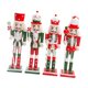 thumbnail image 5 of 4 Piezas De Colección De Base Estable De Cascanueces De Navidad Decoración De Escritorio De Estilo Clásico 18cm, 5 of 5
