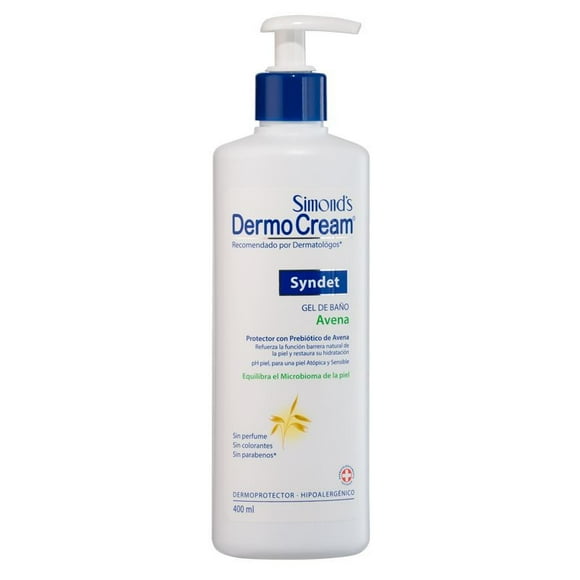 Gel de Baño Simond's DermoCream Syndet Avena, 400 ml