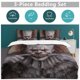 thumbnail image 5 of Pennywise Bedding Set Duvet Cover Comfortable and Lightweight Cartoon Bedding 3 Piece Bed Set, 5 of 5