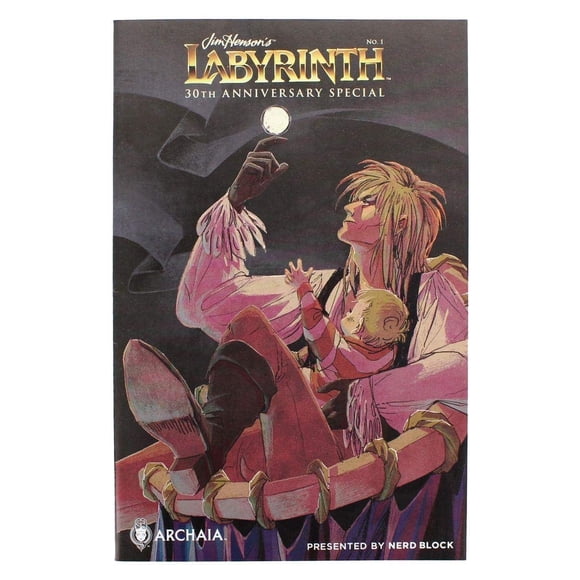 Un nerd de cómics bloquea el 30 aniversario del laberinto #1 de Jim Henson.