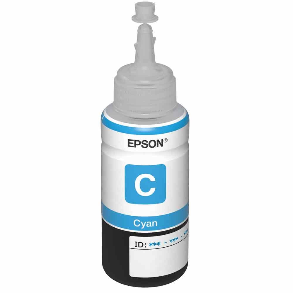 Epson - Botella De Tinta Original T664420-Al Cyan