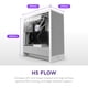 thumbnail image 2 of Funda para videojuegos para PC NZXT H5 Flow 2024 ATX Mid-Tower blanca, 2 of 9
