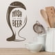 thumbnail image 2 of Decomural Wish You Were Beer Alcohol WS-46166, 2 of 2