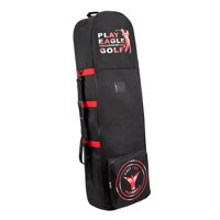 Magideal - Bolsa De Viaje De Golf Para Aerolíneas Con Ruedas, Protección Impermeable Para Palos, Bolsa De Equipaje Portátil Oxford Para Palos De Golf, Funda Para Rojo