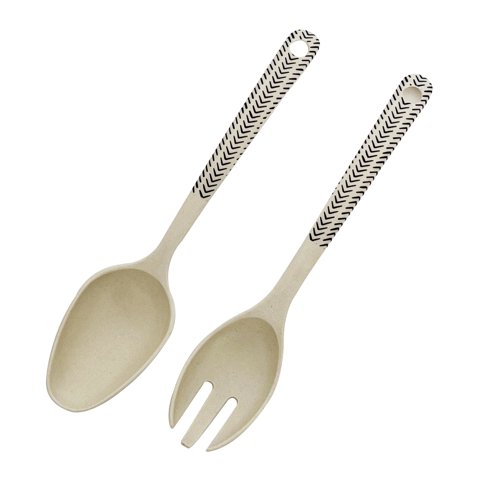 Decogreen - Setcuchara Y Tenedorensalada Bio Flechas