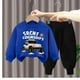thumbnail image 5 of Buzo Niño Infantil Algodon 2 piezas Poleron Truck azul 24, 5 of 5