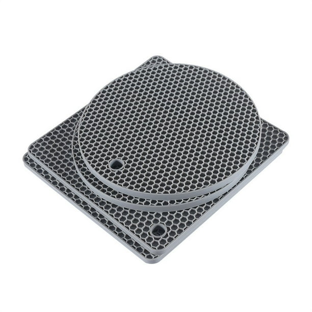 Salvamanteles de silicona premium para ollas y sartenes calientes, agarraderas flexibles multiusos
