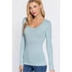 thumbnail image 2 of Camiseta Mujer Elasticada Manga Larga Bambu 2123, 2 of 3