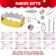 thumbnail image 2 of Table Favor JOYIN para fiesta de Navidad, paquete de 8, con sombrero y regalo en el interior, 2 of 8