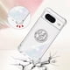 thumbnail image 3 of Funda Para Google Pixel 8 Con Brillo Líquido, Protección Completa Y Soporte De Anillo Giratorio, 3 of 4