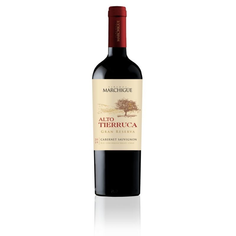 Vino Tinto Cabernet Sauvignon Gran Reserva 13.5° Botella 750 cc Alto Tierruca