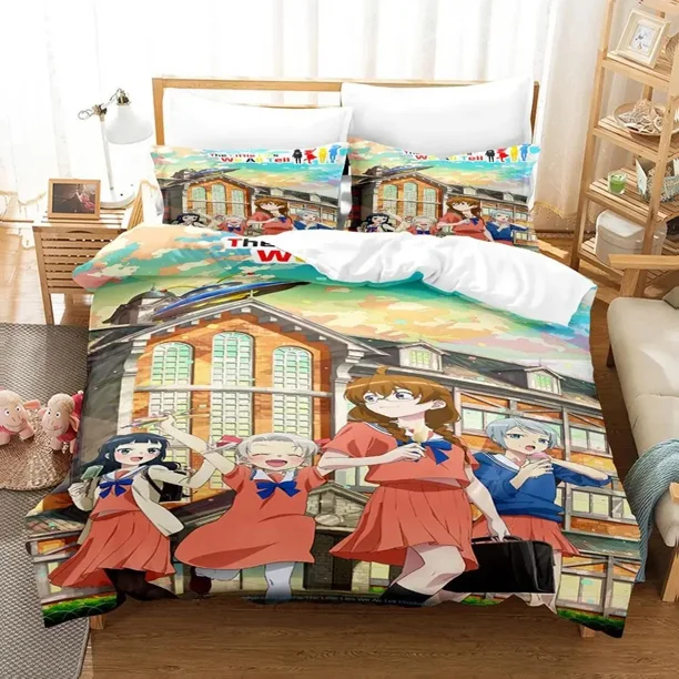 Anime The Little Lies We All Tell Bedding Set Duvet Cover Bed Set Quilt Cover Pillowcase Comforter Boys Adult Bed Sheets