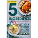 thumbnail image 1 of Libro de cocina de 5 ingredientes para enfermedad renal etapa 4, publicación independiente, 1 of 1