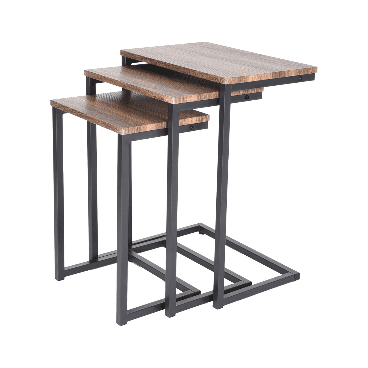 Importclick - Triple Mesa Centro Living Lateral Diferentes Tamaños