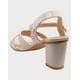 thumbnail image 5 of Sandalia Taco cuadro Blanco, 5 of 5