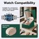 thumbnail image 3 of Enrollador de Relojes Mcbazel Doble Automático en Cuero PU Verde, 3 of 8