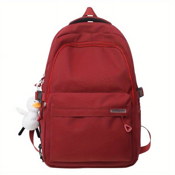 Kawaii Large Capacity Backpack: Heavy Duty Laptop Bag, Preppy School Bag & Travel Daypack