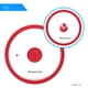 thumbnail image 3 of Tapa para cacerola HR Huare Tech 28 cm Rojo (1 unidad), 3 of 9