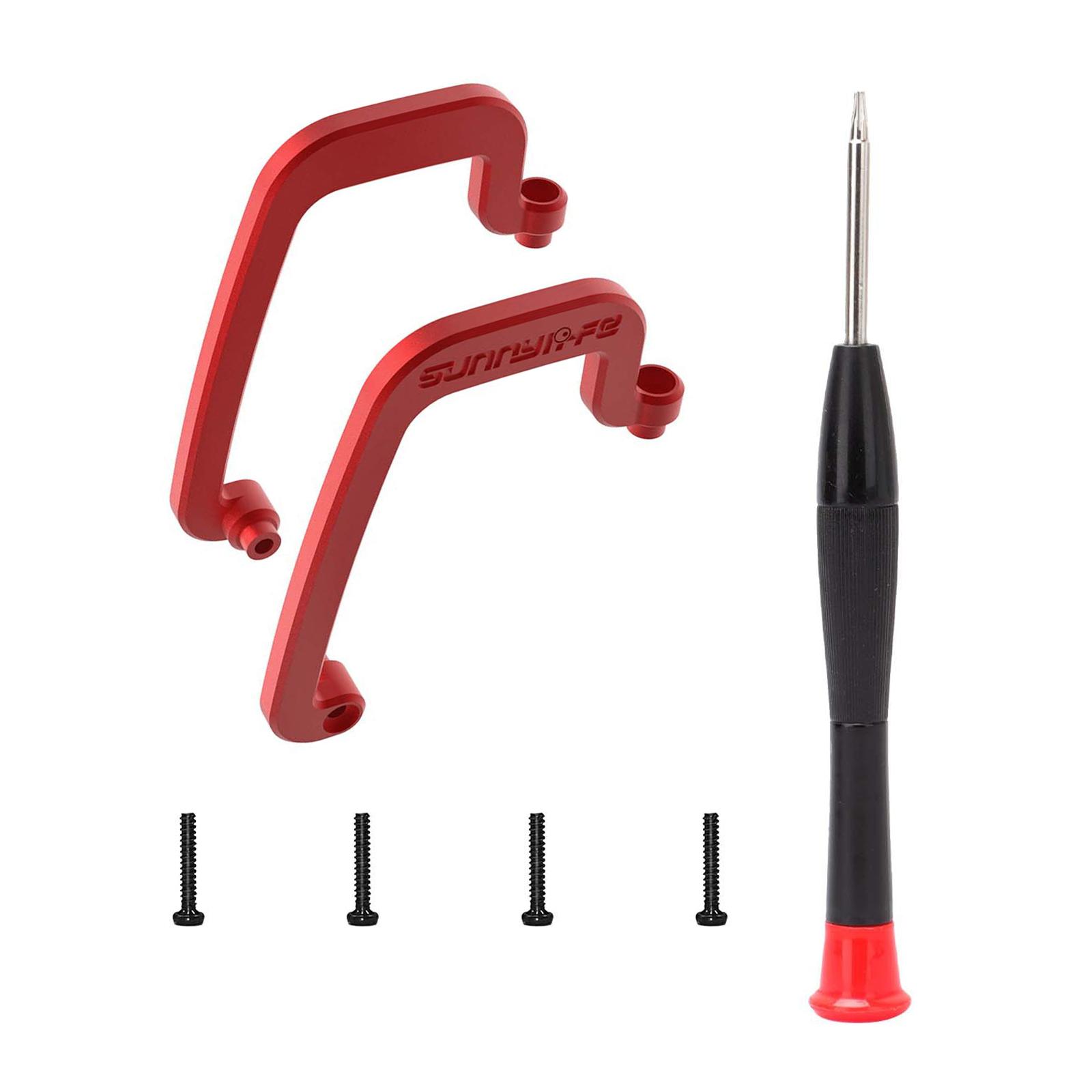 Bothyi - Drone Gimbal Parachoques Metal Resistente Aleación De Aluminio Para Gimbal Drone Accesorios Rojo