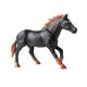 thumbnail image 4 of Figura De Caballo Simulación Decoración De Escritorio Modelo De Caballo Para Regalos Mayores De 3 A?os Ni?o Ni?a Negro Marrón, 4 of 5