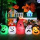 thumbnail image 2 of Fantasma hinchable B&D de 2,4 m de largo para Halloween con luces que cambian de color, 2 of 8