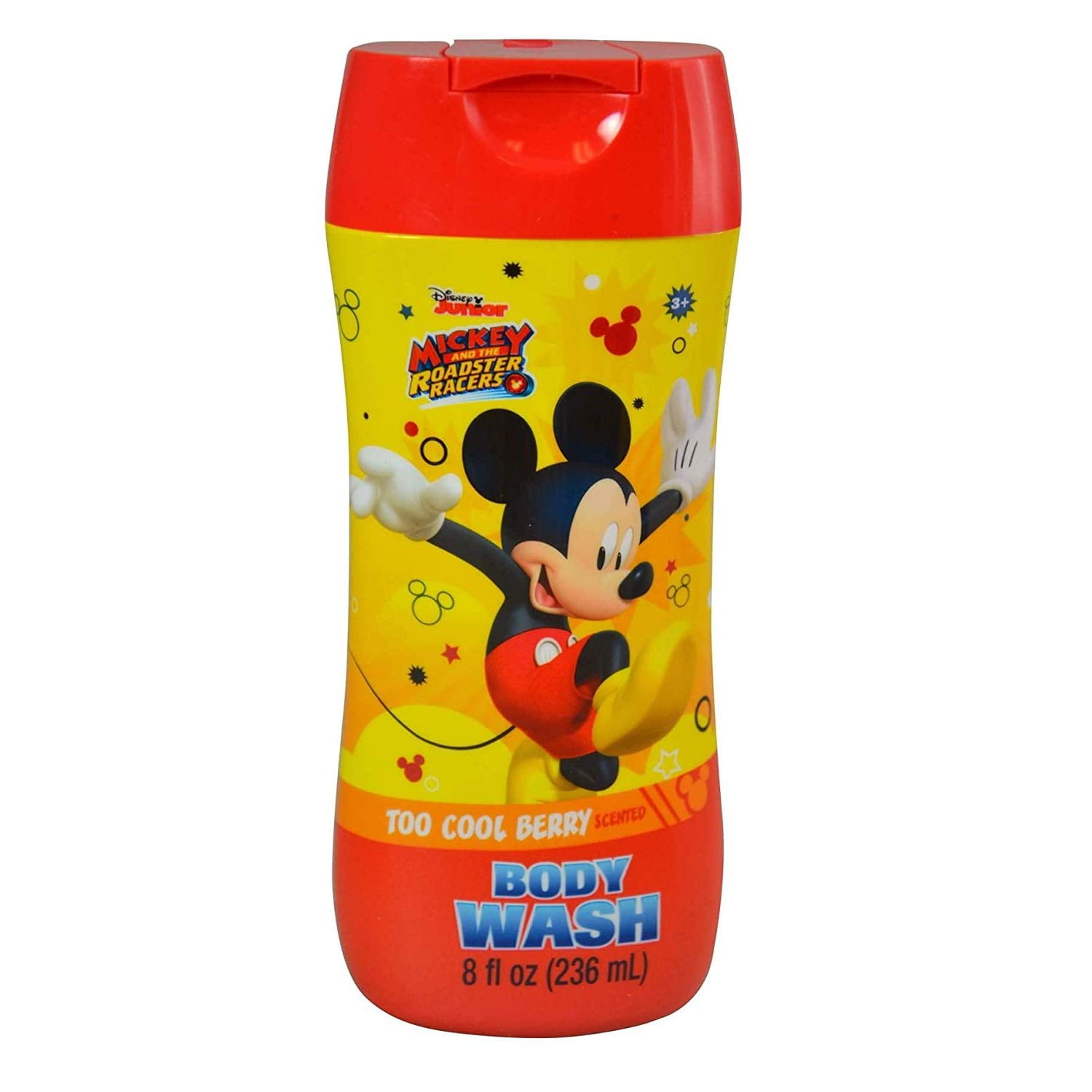 Gel De Baño Disney Mickey 236 Ml Con Aroma A Berries