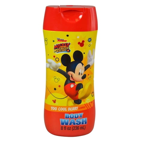 Gel De Baño Disney Mickey 236 Ml Con Aroma A Berries