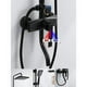 thumbnail image 3 of Hermosa Columna Redondo De Ducha Negra Mate 3 Funciones, Cabezal de ducha cuadrado, 3 of 7