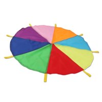 Bothyi - Juguete De Paracaídas Arcoíris, Paraguas Arcoíris Para Niños Y Niñas, Juguete De Fiesta De Guardería, 400Cm