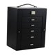 thumbnail image 1 of Caja De Joyería Caja De Almacenamiento De Joyería Portátil De PU Para Pulseras Pendientes Adornos, 1 of 5