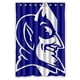 thumbnail image 1 of Cortina de ducha Duke Blue Devils, juego de cortina de baño con ganchos, tamaño 48 x 72 pulgadas, 1 of 3