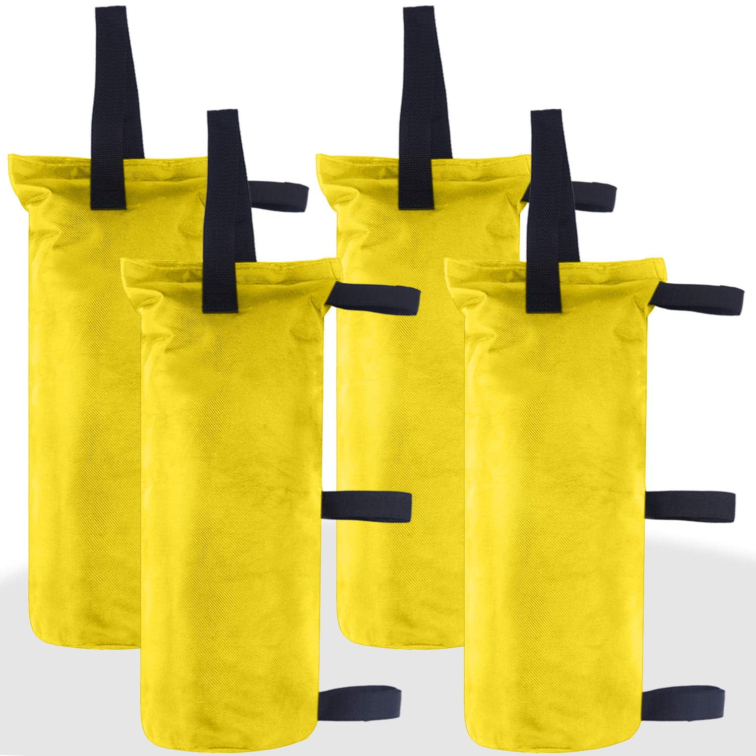 Canopy Weights Abccanopy - Juego De Bolsas De Arena (4 A 54,43 Kg), Color Amarillo