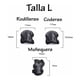 thumbnail image 4 of Proteccion Hook Adulto Niño Rodillera Codera Muñequera/palma negro, 4 of 7