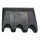 thumbnail image 3 of Pool Snooker Billiards Cue Holder Table Top Para Jugadores De Billar Accesorio 3 Place Black, 3 of 5