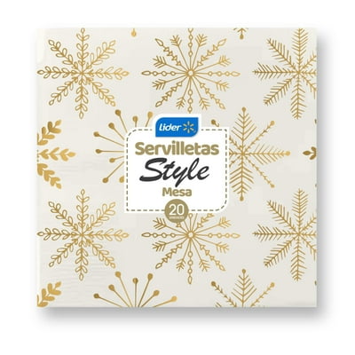 Servilleta Mesa Navidad 33X33 Cm 20 Un Lider