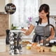 thumbnail image 3 of Especiero giratorio de acero inoxidable EBIZ&TECH de 20 frascos, 3 of 8