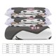 thumbnail image 4 of Kuromi Bedding Sets Duvet Cover 3D Printed Lightweight 3 Piece Comforter Sets for Kids Boys Girls Twin, 4 of 5