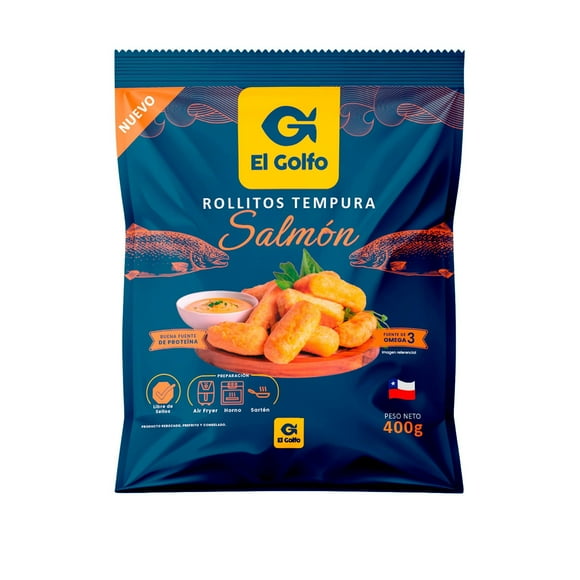 Rollitos De Salmón Tempura, 400 g