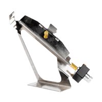 Ioensy - Plantilla Para Emplumar Ajustable Con Forma De Flecha, Resistente Y Portátil, Con Abrazadera Recta