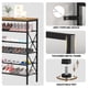 thumbnail image 5 of Zapatero MILEFA, 6 niveles, metal, gran capacidad, 24 pares, 5 of 9