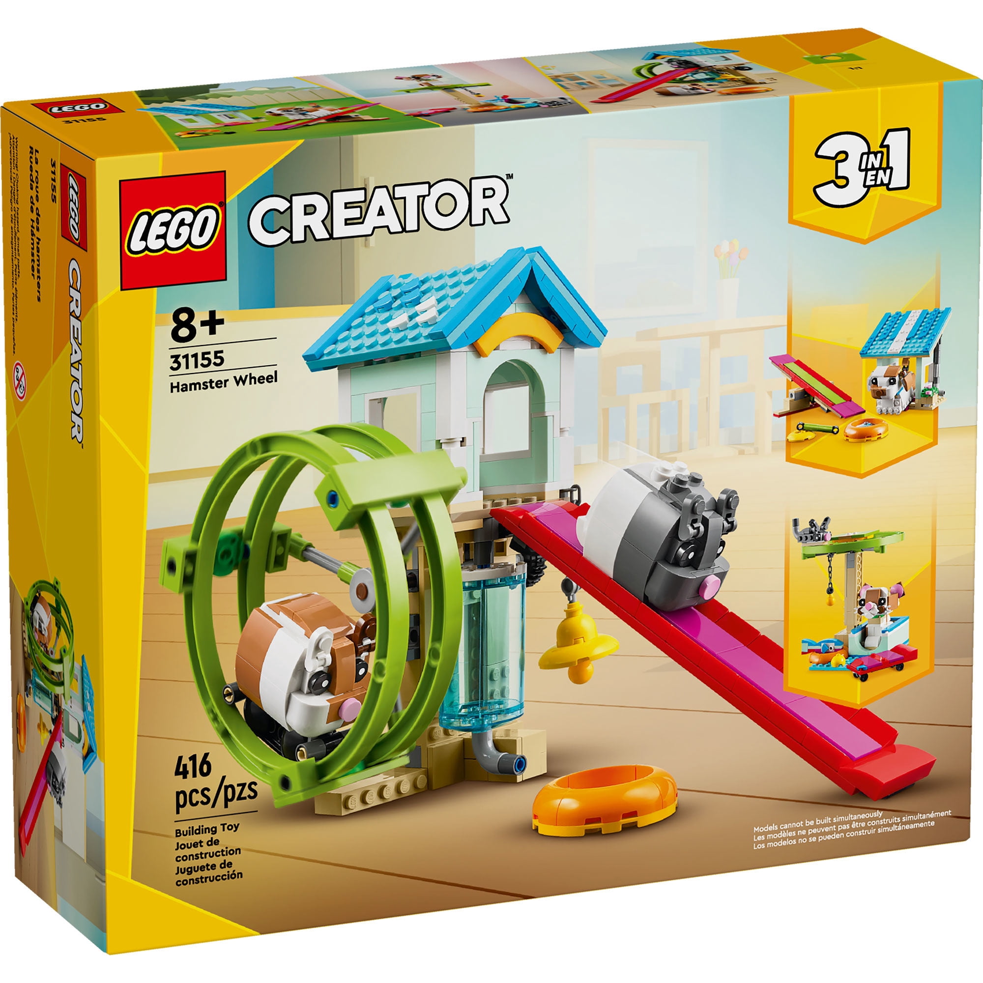Bloques de construcción Lego Rueda de Hamster