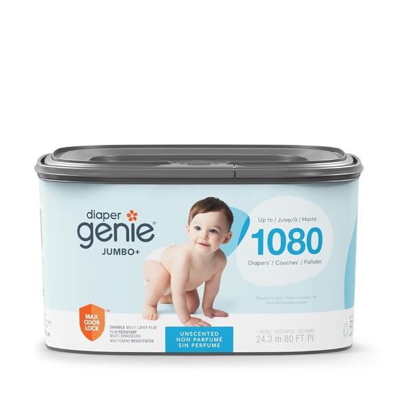 Recambio Jumbo Diaper Genie Cuadrado 1080 Paaales Antiodor